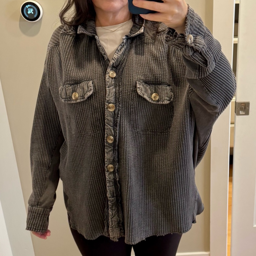 Free People Scout shirt jacket, size small